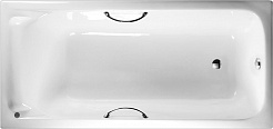 Timo Чугунная ванна Tarmo 180x80x45 с ручками – фотография-1